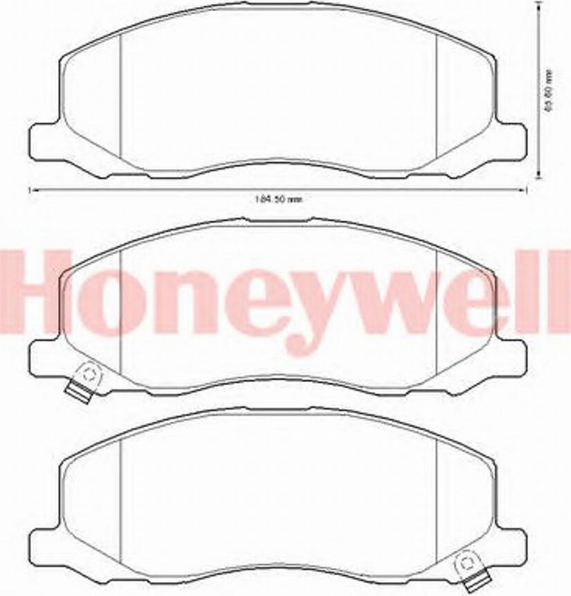 BENDIX 573326B - Тормозные колодки, дисковые, комплект autospares.lv