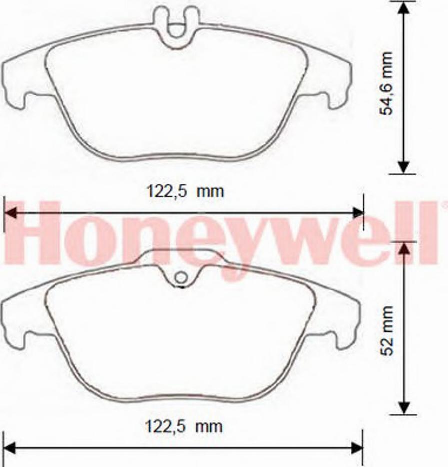 BENDIX 573248B - Тормозные колодки, дисковые, комплект autospares.lv