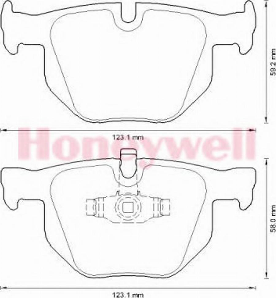 BENDIX 573285B - Тормозные колодки, дисковые, комплект autospares.lv