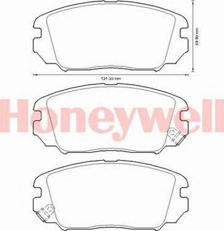 BENDIX 572616B - Тормозные колодки, дисковые, комплект autospares.lv