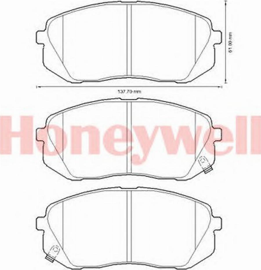 BENDIX 572612B - Тормозные колодки, дисковые, комплект autospares.lv