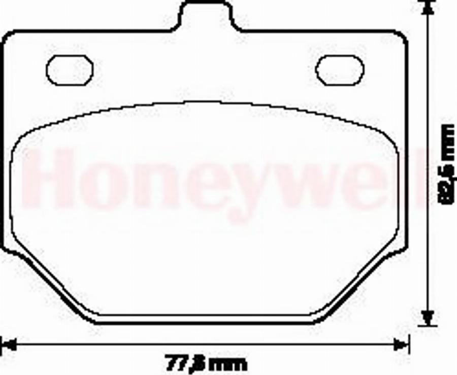 BENDIX 572111B - Тормозные колодки, дисковые, комплект autospares.lv