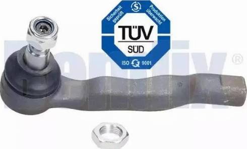 BENDIX 040505B - Наконечник рулевой тяги, шарнир autospares.lv