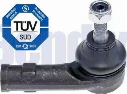 BENDIX 040647B - Наконечник рулевой тяги, шарнир autospares.lv