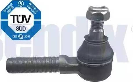 BENDIX 040633B - Наконечник рулевой тяги, шарнир autospares.lv