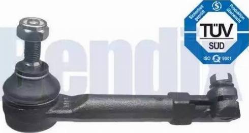 BENDIX 040627B - Наконечник рулевой тяги, шарнир autospares.lv