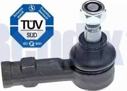 BENDIX 040800B - Наконечник рулевой тяги, шарнир autospares.lv