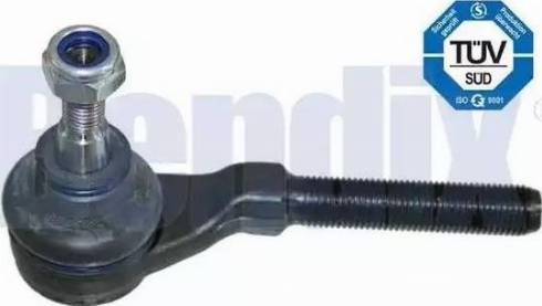 BENDIX 040300B - Наконечник рулевой тяги, шарнир autospares.lv