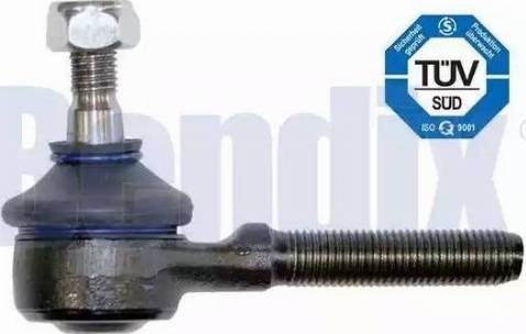 BENDIX 040331B - Наконечник рулевой тяги, шарнир autospares.lv