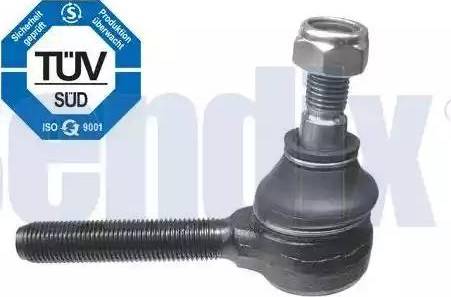 BENDIX 040292B - Наконечник рулевой тяги, шарнир autospares.lv