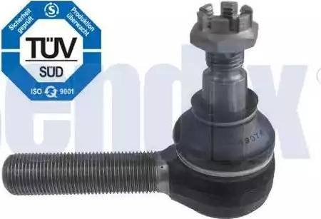 BENDIX 040743B - Наконечник рулевой тяги, шарнир autospares.lv