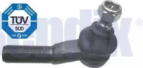 BENDIX 040752B - Наконечник рулевой тяги, шарнир autospares.lv