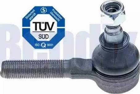 BENDIX 040765B - Наконечник рулевой тяги, шарнир autospares.lv