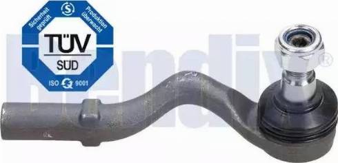 BENDIX 040738B - Наконечник рулевой тяги, шарнир autospares.lv