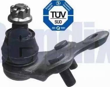 BENDIX 041461B - Шаровая опора, несущий / направляющий шарнир autospares.lv