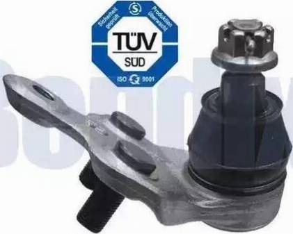 BENDIX 041462B - Шаровая опора, несущий / направляющий шарнир autospares.lv