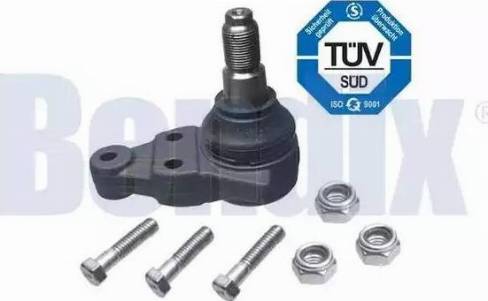 BENDIX 041337B - Шаровая опора, несущий / направляющий шарнир autospares.lv