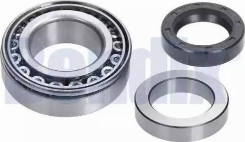 BENDIX 050980B - Подшипник ступицы колеса, комплект autospares.lv