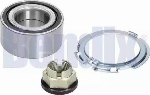 BENDIX 050492B - Подшипник ступицы колеса, комплект autospares.lv