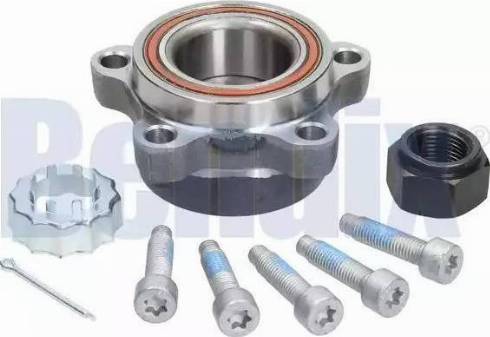 BENDIX 050505B - Подшипник ступицы колеса, комплект autospares.lv