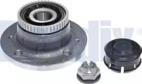 BENDIX 051040B - Подшипник ступицы колеса, комплект autospares.lv