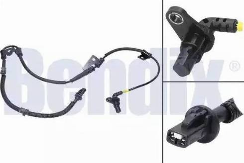 BENDIX 058628B - Датчик ABS, частота вращения колеса autospares.lv