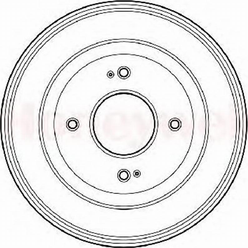 BENDIX 329061 B - Тормозной барабан autospares.lv