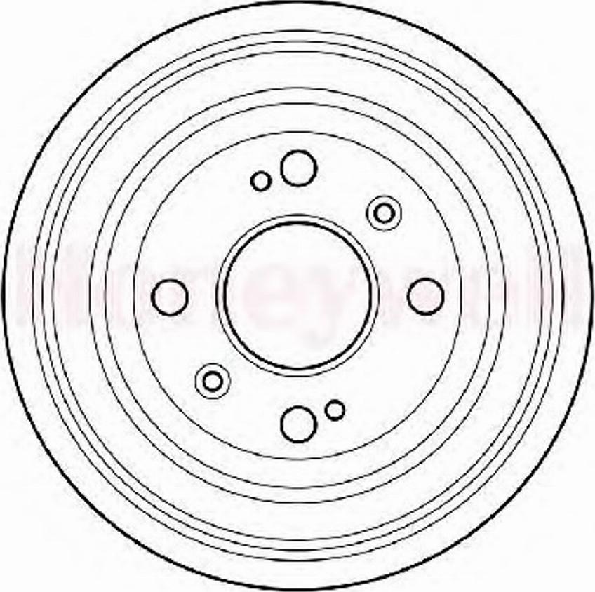 BENDIX 329071 B - Тормозной барабан autospares.lv