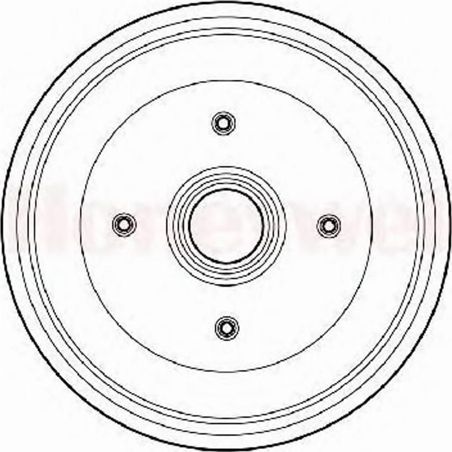 BENDIX 329183 B - Тормозной барабан autospares.lv