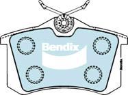 Bendix-AU DB1449 EURO+ - Тормозные колодки, дисковые, комплект autospares.lv