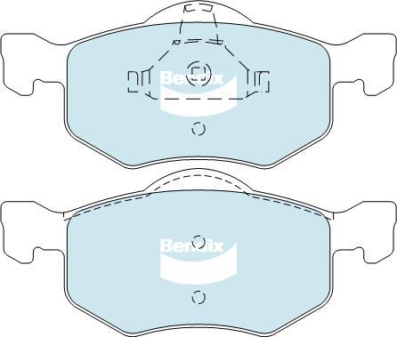 Bendix-AU DB1426 -4WD - Тормозные колодки, дисковые, комплект autospares.lv