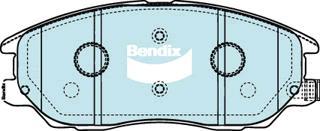 Bendix-AU DB1684 -4WD - Тормозные колодки, дисковые, комплект autospares.lv