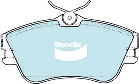 Bendix-AU DB1349 HD - Тормозные колодки, дисковые, комплект autospares.lv
