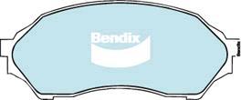 Bendix-AU DB1358 GCT - Тормозные колодки, дисковые, комплект autospares.lv