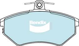 Bendix-AU DB1310 EURO+ - Тормозные колодки, дисковые, комплект autospares.lv