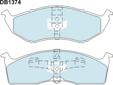 Raicam 1.718.1 - Тормозные колодки, дисковые, комплект autospares.lv