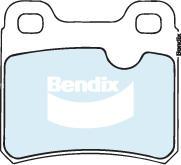 Bendix-AU DB1229 EURO+ - Тормозные колодки, дисковые, комплект autospares.lv