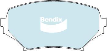Bendix-AU DB2063 GCT - Тормозные колодки, дисковые, комплект autospares.lv