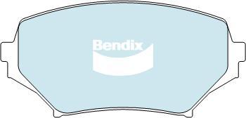 Bendix-AU DB2063 ULT - Тормозные колодки, дисковые, комплект autospares.lv