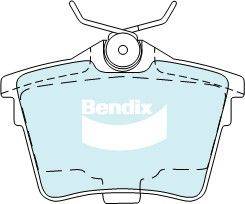 Bendix-AU DB2033 HD - Тормозные колодки, дисковые, комплект autospares.lv