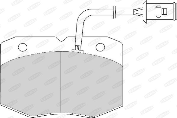 Beral 2903818304017213 - Тормозные колодки, дисковые, комплект autospares.lv