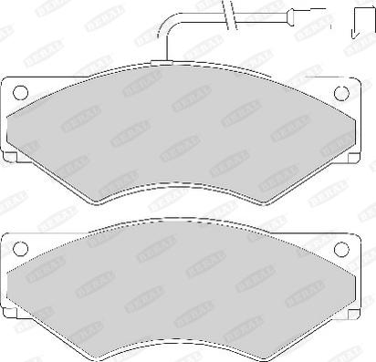 Beral 2910720004134753 - Тормозные колодки, дисковые, комплект autospares.lv