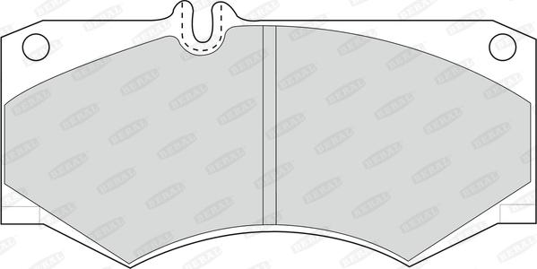 Beral 2978418004017204 - Тормозные колодки, дисковые, комплект autospares.lv