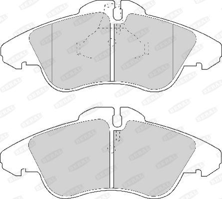 Beral 2157619004045073 - Тормозные колодки, дисковые, комплект autospares.lv