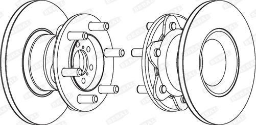 Beral BCR104A - Тормозной диск autospares.lv