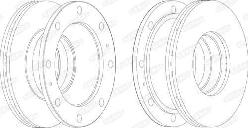 Beral BCR106A - Тормозной диск autospares.lv