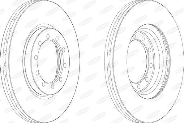 Beral BCR182A - Тормозной диск autospares.lv