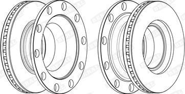 Beral BCR378A - Тормозной диск autospares.lv