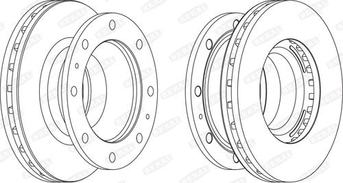 Beral BCR239A - Тормозной диск autospares.lv