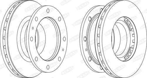 Beral BCR238A - Тормозной диск autospares.lv